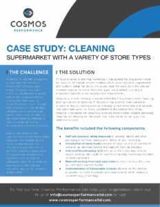 Cosmos Supermarket Cleaning Case Study Cosmos Performance